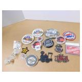 Railway Pins, Patches, Burlington 25th Anniv.