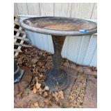 Metal Birdbath