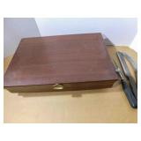 Flatware Case, Flatware - most silver plate