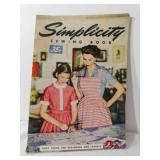 1953 Simplicity Sewing Book