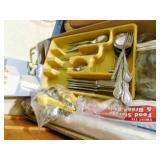 Kitchen Utensils, Supplies, Flatware (1 box)