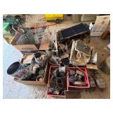 Assorted Auto Parts, Hardware, Metal