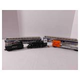HO Scale Bachman Locomotive, Cars (5)
