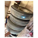 Tires & Wheels (4) - see pictures for sizes