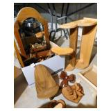 Crafted Wood Shelves, Decor, Frames (15+)