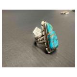 STERLING TURQUOISE RING