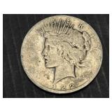 1922 - PEACE  - SILVER DOLLAR