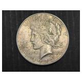 1923 - PEACE S - SILVER DOLLAR