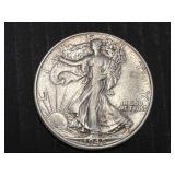1945 - WALKING LIBERTY - NO MINT - SILVER HALF