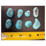 8 - BLUE TURQUOISE CABOCHON