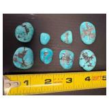 8 - BLUE TURQUOISE CABOCHON