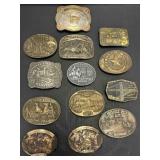 13 - WESTERN BELT BUCKLES