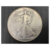 1946 - WALKING LIBERTY - S - SILVER HALF DOLLAR