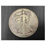 1947 - WALKING LIBERTY - NO MINT - SILVER HALF