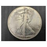 1937 - WALKING LIBERTY - NO MINT - SILVER HALF