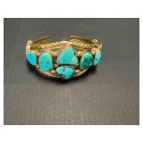 TURQUOISE CUFF BRACELET