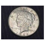 1922 - PEACE S - SILVER DOLLAR