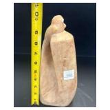 CARVED STONE BIRD STATUE