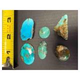 6 - BLUE TURQUOISE CABOCHON