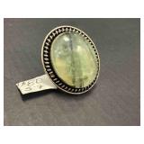 VINTAGE OVAL STONE RING