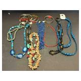 ASSORT. OF NECKLACES AND BRACELETS