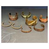 8 - COPPER CUFFS