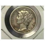 1929 MERCURY DIME