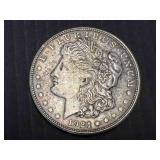 1921 - MORGAN D - SILVER DOLLAR