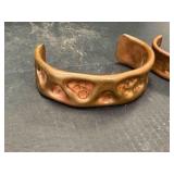 2 - COPPER CUFFS