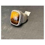 STERLING SILVER - GEMESTONE RING