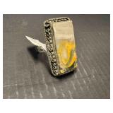 STERLING SILVER - GEMESTONE RING