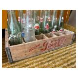VINTAGE PEPSI COLA  - CRATE/BOTTLES