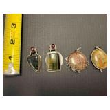 4 - STONE PENDENTS