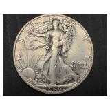 1946 - WALKING LIBERTY - S - SILVER HALF DOLLAR