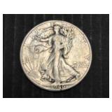 1946 - WALKING LIBERTY - D- SILVER HALF DOLLAR