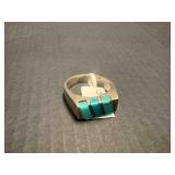 STERLING TURQUOISE RING