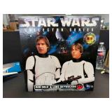 STAR WARS - COLLECTORS - HAN SOLO, LUKE SKYWALKER