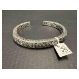 STERLING SILVER CUFF BRACELET