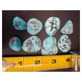 8 - BLUE TURQUOISE CABOCHON