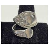 Vintage Spoon Ring size 7 but can be resized