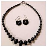 Sterling 925 Earrings & Necklace--