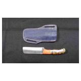 Bull Cutter Knife With Sheath