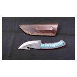 Gut Hook Knife With Sheath