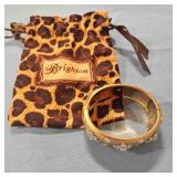 Brighton "Eleganza" Bangle Hinged Bracelet w/
