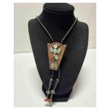 Native American Style Bolo Tie-turquoise, Mother