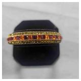 Heidi Daus Rhinestone Hinged Bracelet