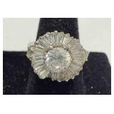 Cocktail Ring Ballerina Style size 6
