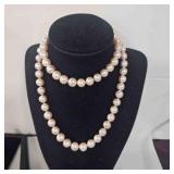 14K clasp Pink 10-11mm Cultured Pearl Necklace