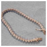 Silver CZ? Tennis Bracelet-marked 925-looks at