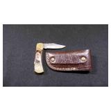 Folding Pocket Knife With Sheath